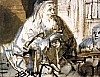 Rembrandt (1606-1669) - 1663 - Homere Dictant A Un Scribe,stockholm.JPG